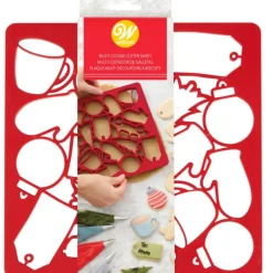 WILTON Plaque Multi-découpoirs 14 Empreintes Noël* Emporte Pièce - Découpoir Pâtisserie