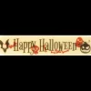 FLORENSUC Plaquette Chocolat Happy Halloween 13 x 2,5 cm (x48)* Décoration Comestible