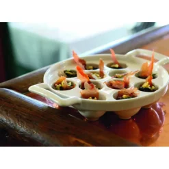 REVOL Plat à Escargots Noir 12 trous Belle Cuisine* Plat De Cuisson