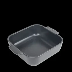 PEUGEOT Plat à Four Carré en Céramique Appolia 21 cm Ardoise* Plat De Cuisson