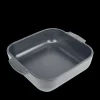 PEUGEOT Plat à Four Carré en Céramique Appolia 28 cm Ardoise* Plat De Cuisson