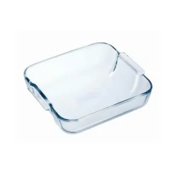 PYREX Plat à Four en Verre Carré 25 x 21 cm 2 L Classic* Plat De Cuisson