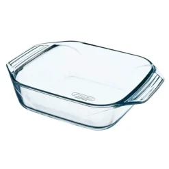 PYREX Plat à Four en Verre Carré 29 x 23 cm 2,3 L Irrésistible* Plat De Cuisson