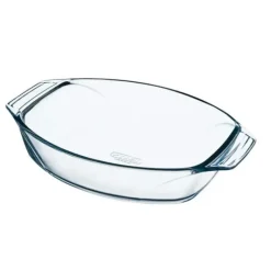 PYREX Plat à Four en Verre Ovale 30 x 21 cm 2 L Irrésistible* Plat De Cuisson