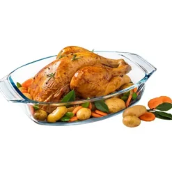 PYREX Plat à Four en Verre Ovale 30 x 21 cm 2 L Irrésistible* Plat De Cuisson