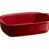 EMILE HENRY Plat à Four Individuel en Céramique Grand Cru 22 x 14,5 cm* Plat De Cuisson