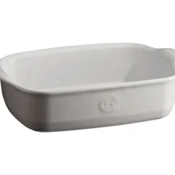 EMILE HENRY Plat à Four Individuel en Céramique Farine 22 x 14,5 cm* Plat De Cuisson