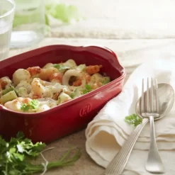 EMILE HENRY Plat à Four Individuel en Céramique Provence 22 x 14,5 cm* Plat De Cuisson