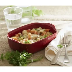 EMILE HENRY Plat à Four Individuel en Céramique Provence 22 x 14,5 cm* Plat De Cuisson