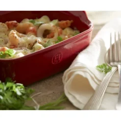 EMILE HENRY Plat à Four Individuel en Céramique Provence 22 x 14,5 cm* Plat De Cuisson