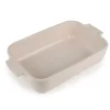 PEUGEOT Plat à Four Rectangulaire en Céramique Appolia 22 cm Ecru* Plat De Cuisson