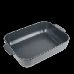 PEUGEOT Plat à Four Rectangulaire en Céramique Appolia 32 cm Ardoise* Plat De Cuisson