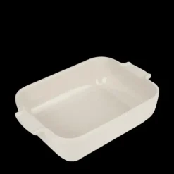 PEUGEOT Plat à Four Rectangulaire en Céramique Appolia 25 cm Ecru* Plat De Cuisson