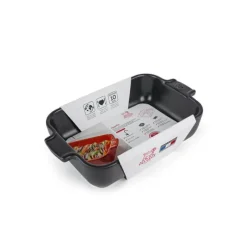 PEUGEOT Plat à Four Rectangulaire en Céramique Appolia 22 cm Ardoise* Plat De Cuisson