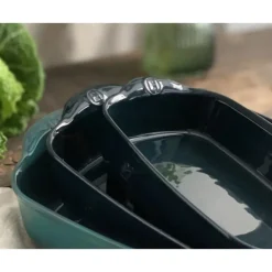 EMILE HENRY Plat à Four Rectangulaire en Céramique 29 x 19 cm Belle-Île* Plat De Cuisson