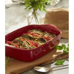 EMILE HENRY Plat à Four Rectangulaire Argile 29 x 19 cm* Plat De Cuisson