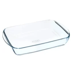 PYREX Plat à Lasagnes Rectangulaire en Verre 40 x 27 cm 3,7 L Essentials* Plat De Cuisson