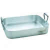 MALLARD FERRIERE Plat à Rôtir Aluminium 40 x 30 cm x H 6,5 cm* Plat De Cuisson