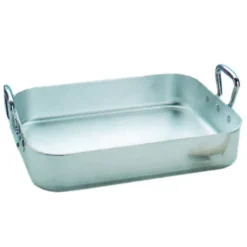 MALLARD FERRIERE Plat à Rôtir Aluminium 60 x 40 cm x H 9 cm* Plat De Cuisson