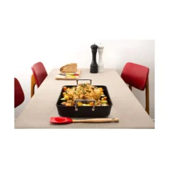 LE CREUSET Plat à rôtir anti-adhérent 35x27 cm Les Forgées* Plat De Cuisson