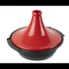 PEUGEOT Plat à Tajine en Aluminium Revêtement Céramique 30 cm Rouge* Tajines
