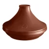 EMILE HENRY Plat à Tajine en Céramique 33,5 cm Sienne Delight* Tajines