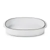 REVOL Plat Oblong Blanc Cumulus 34 x 25 cm Caractère Culinaire* Plat De Cuisson