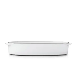 REVOL Plat Oblong Blanc Cumulus 26 x 18,5 cm Caractère Culinaire* Plat De Cuisson