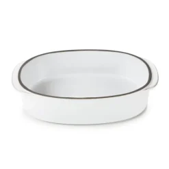 REVOL Plat Oblong Blanc Cumulus 19 x 13 cm Caractère Culinaire* Plat De Cuisson