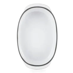 REVOL Plat Oblong Blanc Cumulus 19 x 13 cm Caractère Culinaire* Plat De Cuisson