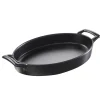 REVOL Plat Ovale Noir 28x19 cm Belle Cuisine* Plat De Cuisson