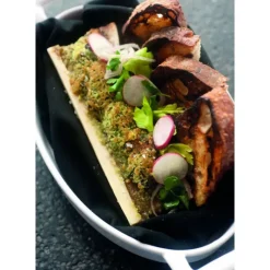 REVOL Plat Ovale Noir 28x19 cm Belle Cuisine* Plat De Cuisson