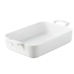REVOL Plat Rectangulaire Blanc 34x25 cm Belle Cuisine* Plat De Cuisson