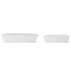 REVOL Plat Rectangulaire Blanc 28 x 18,5 cm Alexandrie* Servir, Présenter|Plat De Cuisson