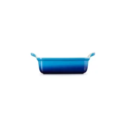 LE CREUSET Plat Rectangulaire Héritage en Céramique 26 cm Azur Tradition* Plat De Cuisson