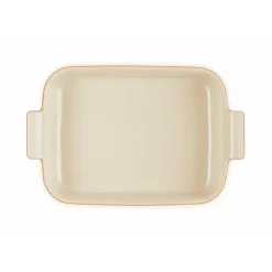 LE CREUSET Plat Rectangulaire Héritage en Céramique 19 cm Volcanique Tradition* Plat De Cuisson