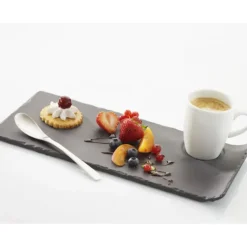 REVOL Plateau Gourmand 1 encoche Ardoise 29 x 13 cm Basalt* Servir, Présenter|Vaisselle