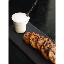 REVOL Plateau Rectangulaire 1 encoche Ardoise 25 x 12 cm Basalt* Servir, Présenter