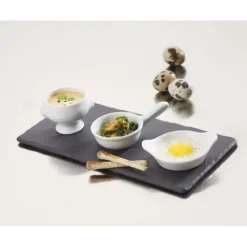 REVOL Plateau Rectangulaire Ardoise 25 x 12 cm Basalt* Servir, Présenter