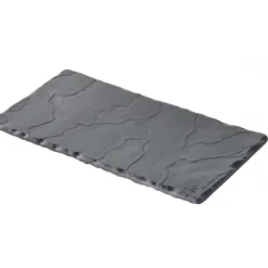 REVOL Plateau Rectangulaire Ardoise 20 x 10 cm Basalt* Servir, Présenter