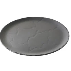 REVOL Plateau Rond Ardoise Ø 32cm Basalt* Vaisselle