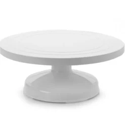 IBILI Plateau Tournant Plastique Ø 31 cm x H 12,5 cm* Présentoirs Pour Gâteaux