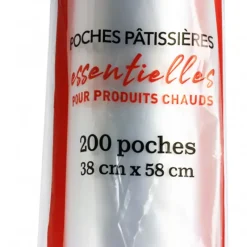 CUISINEADDICT Poche à Douille 58 x 38 cm (x200) Conik* Poches À Douille Pâtissières