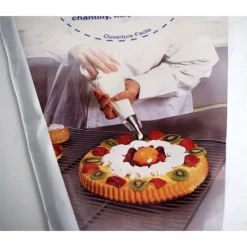 CUISINEADDICT Poche pâtissière jetable 26 x 48 cm 100 pièces* Poches À Douille Pâtissières