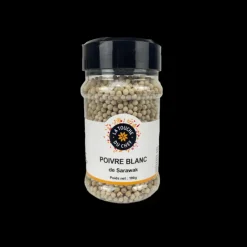 LA TOUCHE DU CHEF Poivre Blanc Sarawak 190 g* Poivre