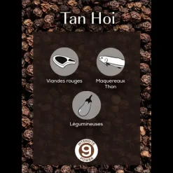 PEUGEOT Poivre Noir du Vietnam Tan Hoi Sachet 20 g (x4)* Moulin|Poivre