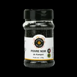 LA TOUCHE DU CHEF Poivre Noir Kampot IGP 170 g* Poivre