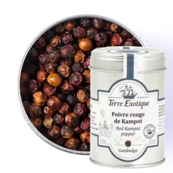 TERRE EXOTIQUE Poivre Rouge de Kampot 50 g* Poivre