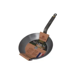 DE BUYER Poêle Ø 28 cm Minéral B Element - Poêles en Fer* Poêles