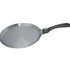 DE BUYER Poêle à Crêpes Ø 26 cm Minéral B Element Manche Amovible* Poêles